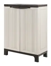 Gardeon Outdoor Adjustable Cupboard 92cm Beige
