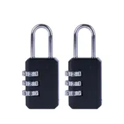 2 pcs Combination 3 digit PadLocks Secure Suitcase Travel Luggage Trip Lock for Baggage