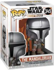 Funko Pop! Star Wars: The Mandalorian Action Figure, The Mandalorian Vinyl