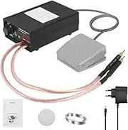 8000W Adjustable Spot Welder for Batteries 0.1-0.3mm Portable Spot Welder with Dual Pulse Output 1-9 Speeds Adjustable by Pedal for Battery Pack Making