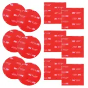 12 PCS 3M Double Sided Foam Adhesive Tape Pads,Danzix round and Square VHB St...