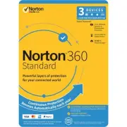 NortonLifeLock Norton 360 Standard 1 User 3 Devices 12 months 10GB PC Cloud