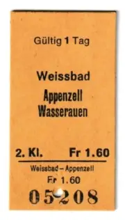 SWITZERLAND * WEISSBAD - APPENZELL or WASSERAUEN undated