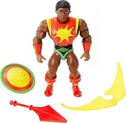 [Masters of the Universe] Origins Sun-Man Action Figure Battle Figures for Storytelling Play and Display, 6+ and Adult Collectors