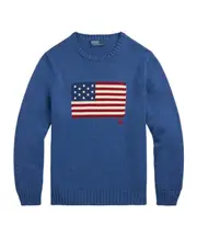 Flag sweater S,XL,L,M blue