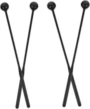 Kisangel Musical Instruments Xylophone Mallet Drumsticks Marimba Mallets Percussion Practice for Beginners