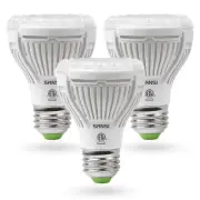 3X10W=100W E26 LED Grow Light Bulbs Full Spectrum Indoor 900lm 4000K Veg COC