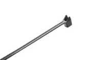 500 - 2000pc 4" to 8" FUEL LINE BLACK WIRE CABLE ZIP TIE, UV RESISTANT