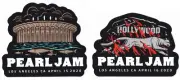 Pearl Jam 2020 Los Angeles Hollywood Show Sticker Set Gigaton Tour Eddie Vedder