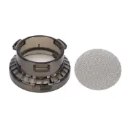 54mm Dosing Funnel Puck Screen Set ABS Portafilter Dosing Funnel Filter Screen