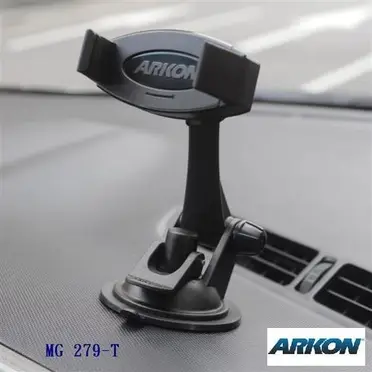ARKON 智慧型手機 / 平板電腦/導航機單手固定黏膠吸盤車架組-MG279-T