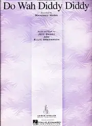 JEFF BARRY AND GREENWICH DO WAH DIDDY DIDDY SHEET MUSIC PIANO/VOCAL/GUITAR NEW