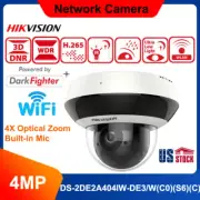 Hikvision DS-2DE2A404IW-DE3/W(C0)(S6)(C) 4MP Mic 4x Zoom Mini WiFi PT IP Camera