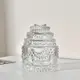 蛋糕造型玻璃罐 甜美復古風收納盒 收納化妝棉首飾小物 (8.3折)