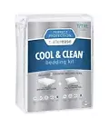 Allerease Protection Waterproof Mattress Protector BEDDING KIT - Twin/Twin XL