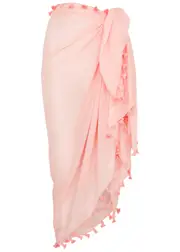 Melissa Odabash Pareo Rayon Sarong, Sarong, Rose - One Size One Size
