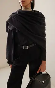 [Toteme] Wide Wool Scarf