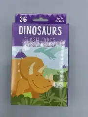 Bendon Dinosaurs Our World Flash Cards 36 Flashcards New