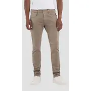 Replay Mens Slim Fit Denim Jeans Anbass Yellow