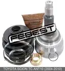 Outer Cv Joint 27X63.3X26 For Toyota Scion Tc Ant10 (2004-2010)