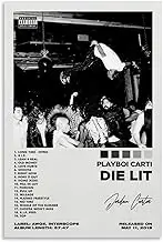 Playboi Poster Carti Die Lit Music Album Poster Canvas Painting Wall Art Picture Home Decor Print For Bedroom Living Room Dorm Study Bar Office 12x18inch(30x45cm)