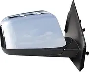 Car Folding Power Heated Blind Spot Warning Side Mirror Compatible With Ford Edge 2.0 3.5 2011-2014 ADB095(White No Blind Spot Right)