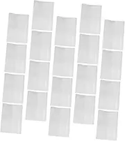 HYTROVE Reusable Book Covers 20 Pack Plastic Book Sleeves Protective Hardcover Covers for Textbooks Notebooks
