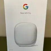 Brand New in Box Google Nest Wifi Pro 6E Whole Home Coverage Mesh Router - White