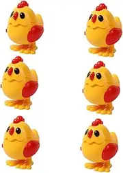 BESPORTBLE 6Pcs Wind Up Chicken for Clockwork Walking Chickens Educational Festival Party Favors and Interactive Play
