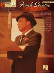Frank Sinatra Standards Pro Vocal Men Vol 20 Sheet Music Sing-Along Book CD