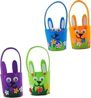 4pcs Basket for Food present Basket Kit Eggs Fidget Flower Basket Crafts Cartoon Flower Basket