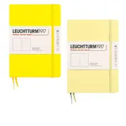 [Leuchtturm1917] Leuchtturm Hardcover Plain Notebook A5 (Yellow) - Lemon