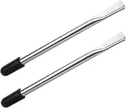 Wheelchair Brake Lever Extensions Extend Handle Reach 2 Pack Black White 11 Inches