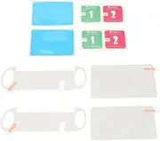Game Console Screen Protector, 9H Tempered Glass HD PET Front Back Screen Protective Film for PS Vita 1000, Scratch Proof Game Console Screen Protector