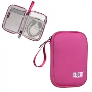 BUBM Portable 2.5-inch External Hard Drive Case, Mini Hard Drive Carrying Cas...