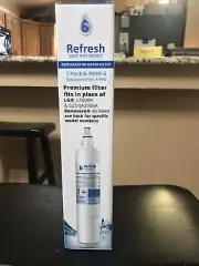 Refresh Replacement Fridge Water Filter R-9990-S, LG LT600P New Sealed In Box
