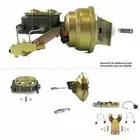 68-74 Chevy Nova Firewall Mount Power 11" Single Brake Booster Kit Disc/Disc LS