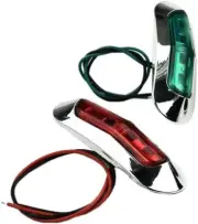 1Set Boat Navigation Lights Waterproof Marine Utility Led Strip Lights 12-24V AU