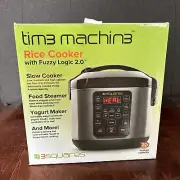 Tim3 Machin3 Rice Cooker Fuzzy Logic 2.0 900W 20 Cups Cooked Capacity NEW IN BOX