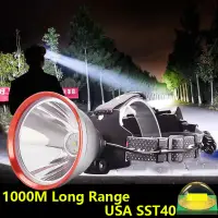 在飛比找蝦皮商城精選優惠-500000Lm 100W 強大的 XHP90 Led 頭燈