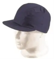 Childs Kids Cotton Baseball Cap Flat Peak Elastic Back Navy Olive Camouflage