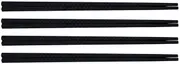 Avanti Alloy Chopsticks 4 Pairs Set Black