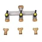Convenient Water Distribution System Three Way Water Tap Adapter Simple Install