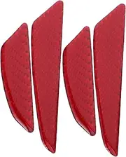 ABOOFAN 4pcs Car Door Edge Guards Protector Strips for Bumper and Door Protection Easy DIY Installation for Enhanced Style and Durability