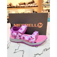 在飛比找蝦皮購物優惠-MERRELL 女童運動涼鞋，粉 原價1680特價1420