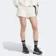 【adidas 愛迪達】W C ESC Short 女 短褲 運動 休閒 高腰 舒適 拉鍊口袋 戶外風 粉筆白(HU0235)
