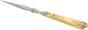 Beatifufu Handmade Leather Repair Awl Tool Vintage Style Sewing Awl for DIY Crafts