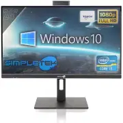 All IN One 24 " Core I5 RAM 8gb SSD 2tb Full HD Touchscreen PC Windows 10 Pro _