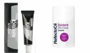 RefectoCil Eyelash Tint Kit - #1 Black 15ml + Oxidant 10vol cream -Beard/ Brow
