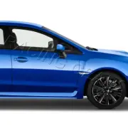 FIT SUBARU WRX STI SEDAN/4DR BLACK ABS SIDE WINDOW LOUVERS SCOOP COVER VENT PAIR (for: Subaru)
